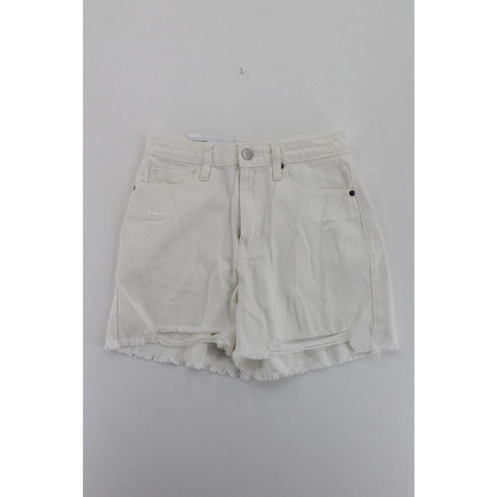 NWT BP. white hi rise shorts womens 25 casual boho cottagecore‎ cottage fairy